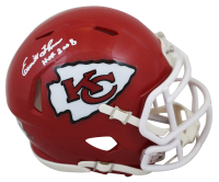 Emmitt Thomas Signed Chiefs Speed Mini Helmet Inscribed "HOF 08" (Beckett) at PristineAuction.com