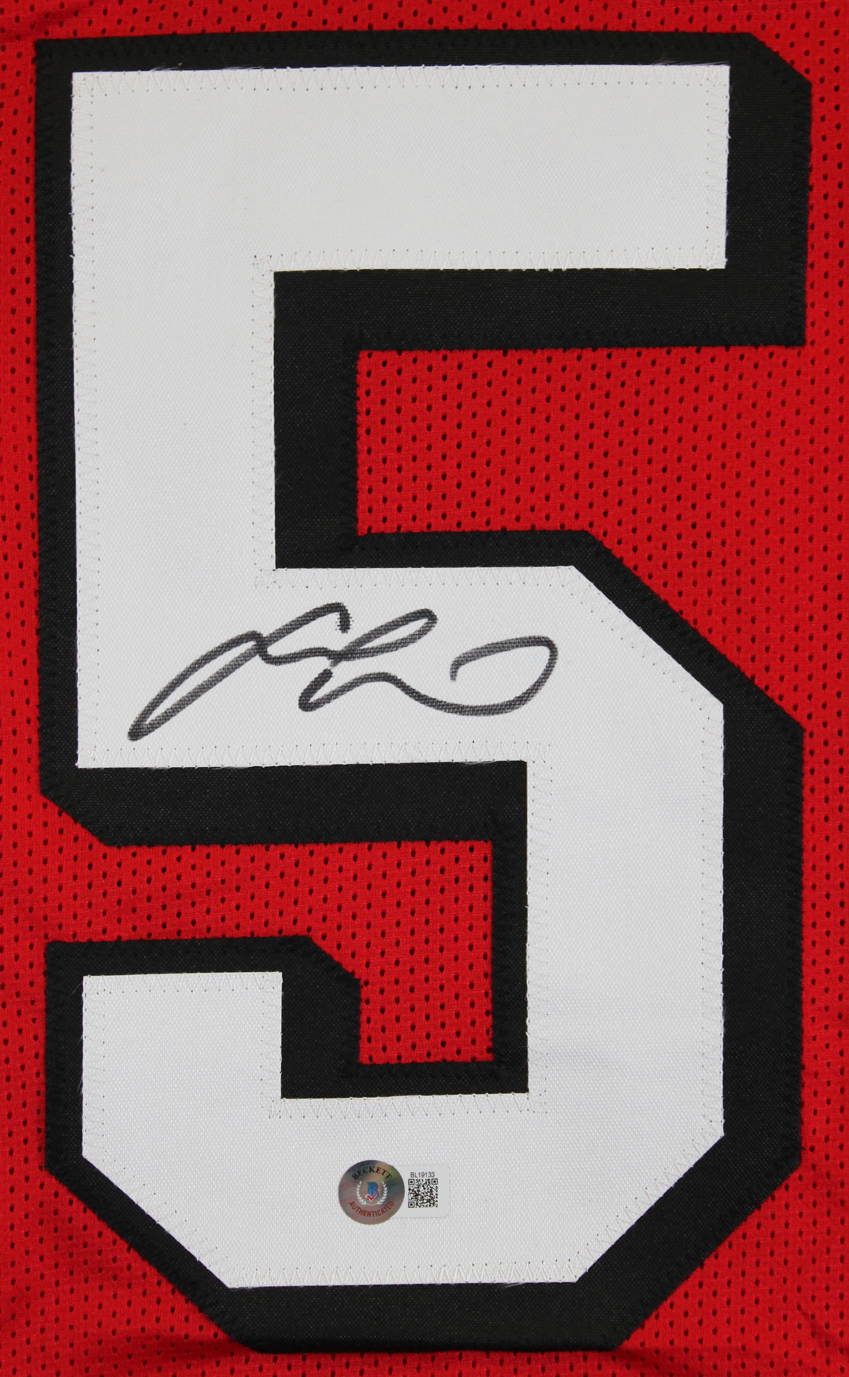 Fred Warner Signed Jersey (Beckett) at PristineAuction.com Fred Warner Signed Jersey (Beckett) at PristineAuction.com