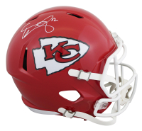 Creed Humphrey Signed Chiefs Full-Size Speed Helmet (Beckett) at PristineAuction.com