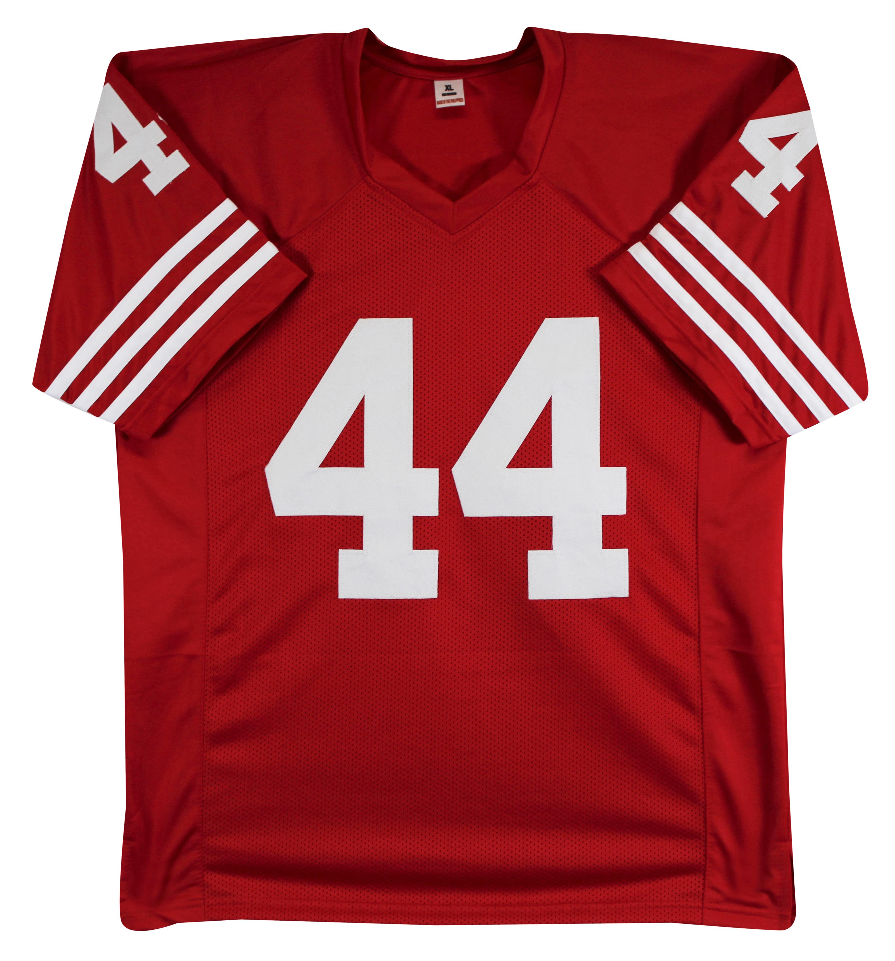 Tom Rathman Signed Jersey (Beckett) at PristineAuction.com Tom Rathman Signed Jersey (Beckett) at PristineAuction.com