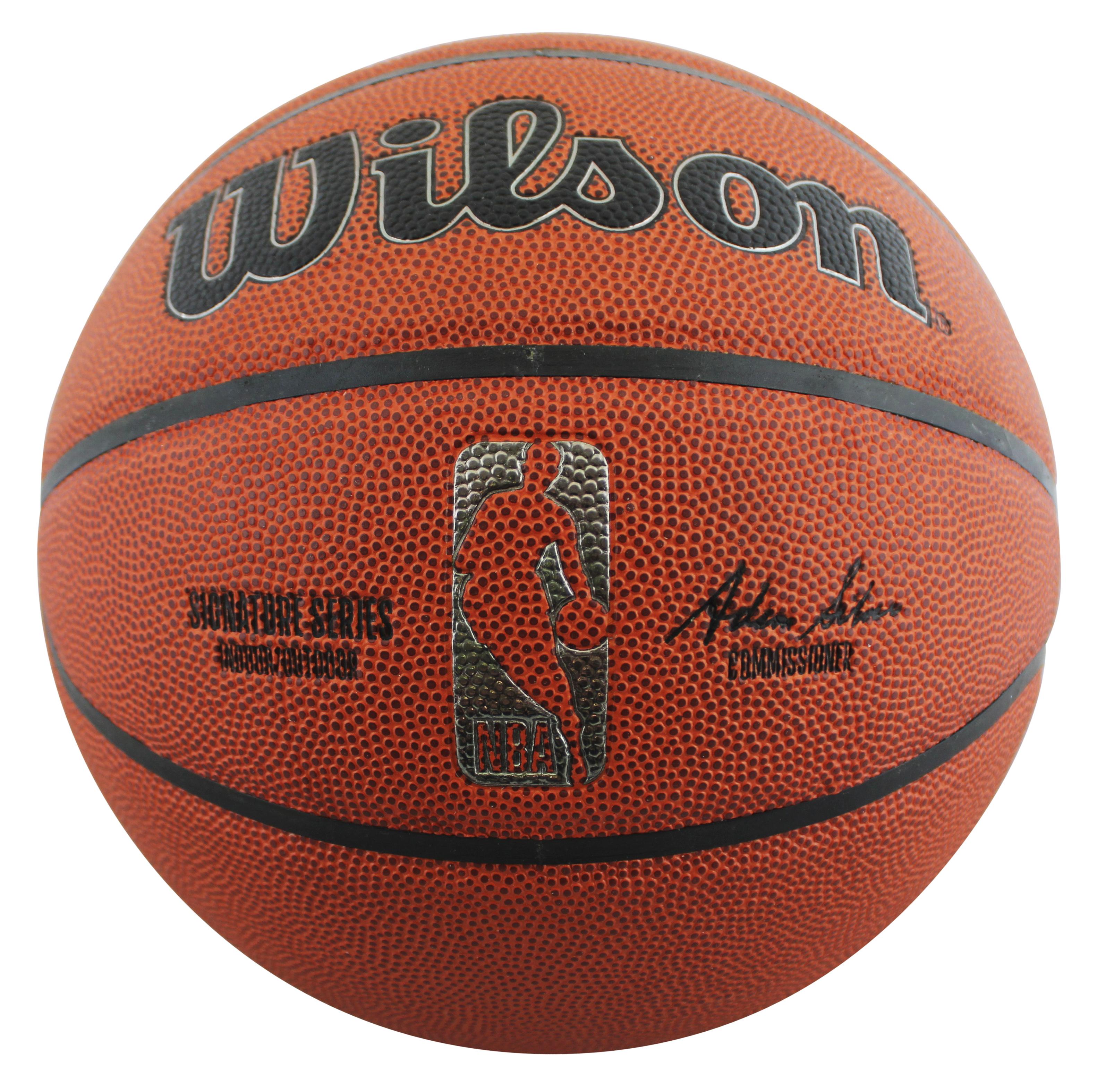 Shaquille O'Neal Wilson NBA Basketball (Beckett) at PristineAuction.com Shaquille O'Neal Wilson NBA Basketball (Beckett) at PristineAuction.com