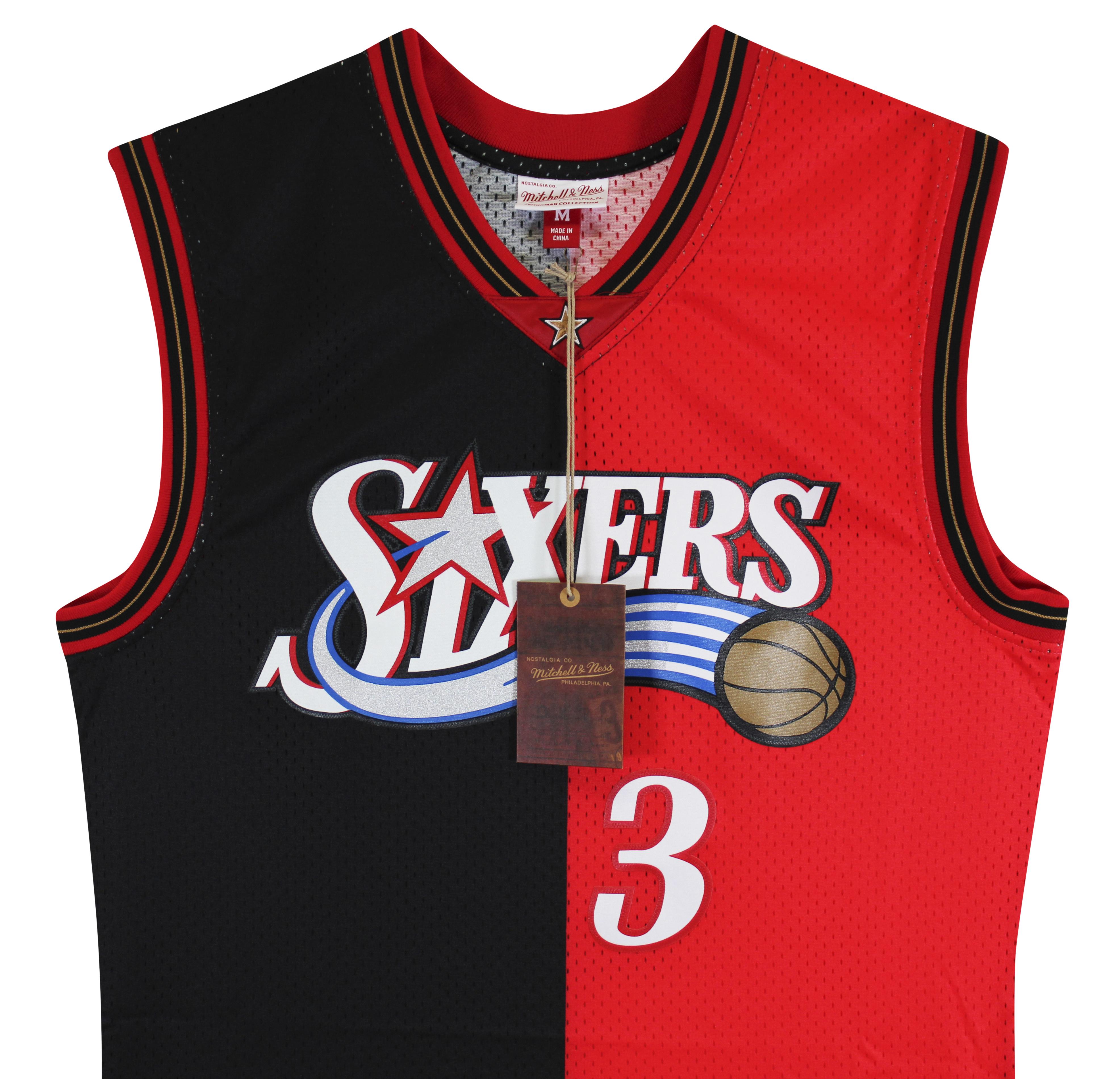 Allen Iverson Signed 76ers Mitchell & Ness Authentic Jersey (Beckett) at PristineAuction.com Allen Iverson Signed 76ers Mitchell & Ness Authentic Jersey (Beckett) at PristineAuction.com