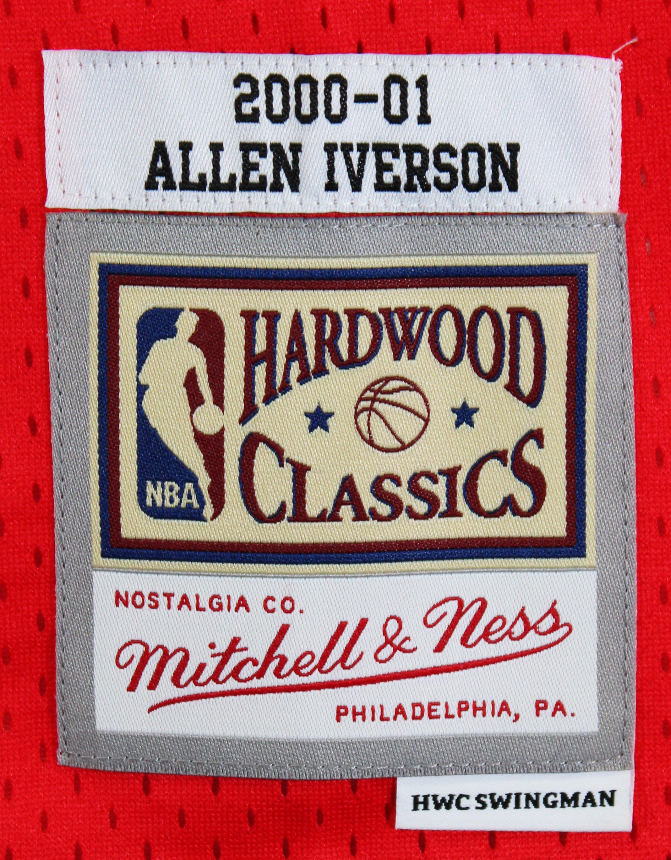 Allen Iverson Signed 76ers Mitchell & Ness Authentic Jersey (Beckett) at PristineAuction.com Allen Iverson Signed 76ers Mitchell & Ness Authentic Jersey (Beckett) at PristineAuction.com