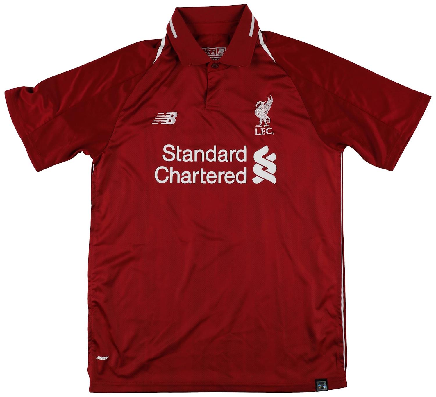 Mohamed Salah Signed Liverpool F.C. Jersey (Beckett) at PristineAuction.com Mohamed Salah Signed Liverpool F.C. Jersey (Beckett) at PristineAuction.com