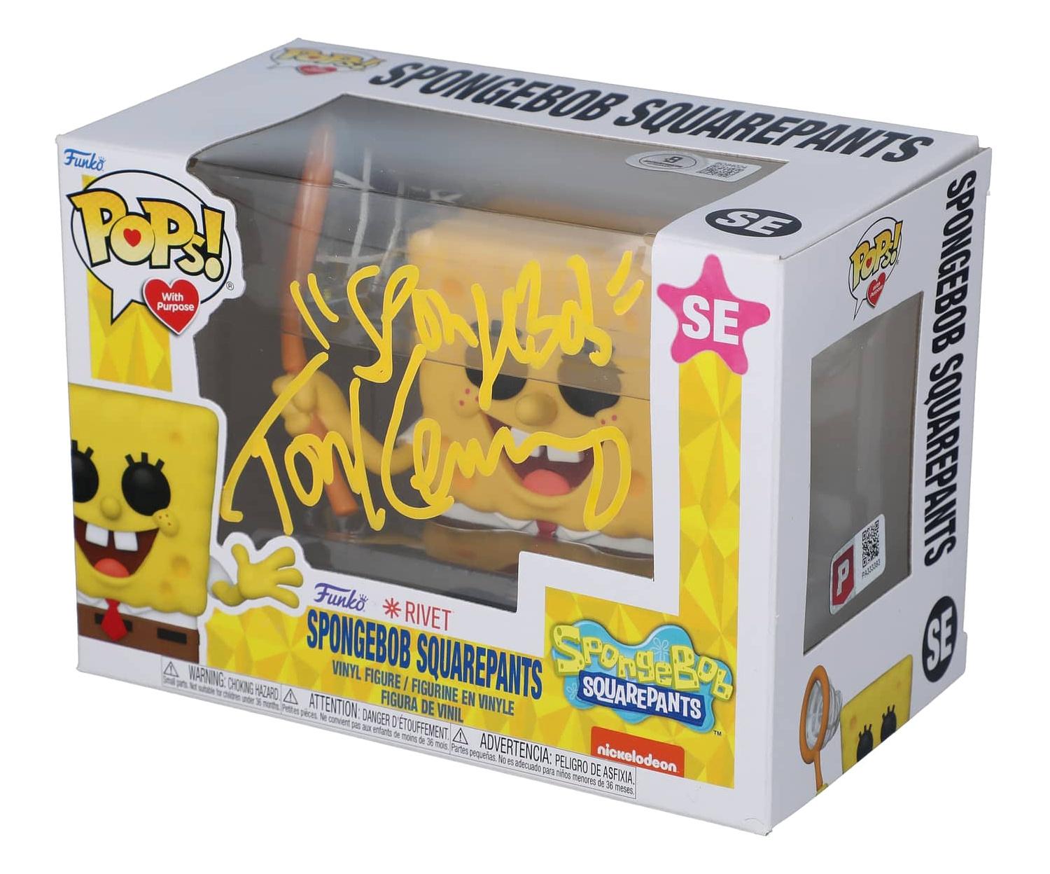 Tom Kenny Signed "Spongebob Squarepants" SE Funko Pop! Inscribed "Spongebob" (Beckett & PA) at PristineAuction.com Tom Kenny Signed "Spongebob Squarepants" SE Funko Pop! Inscribed "Spongebob" (Beckett & PA) at PristineAuction.com