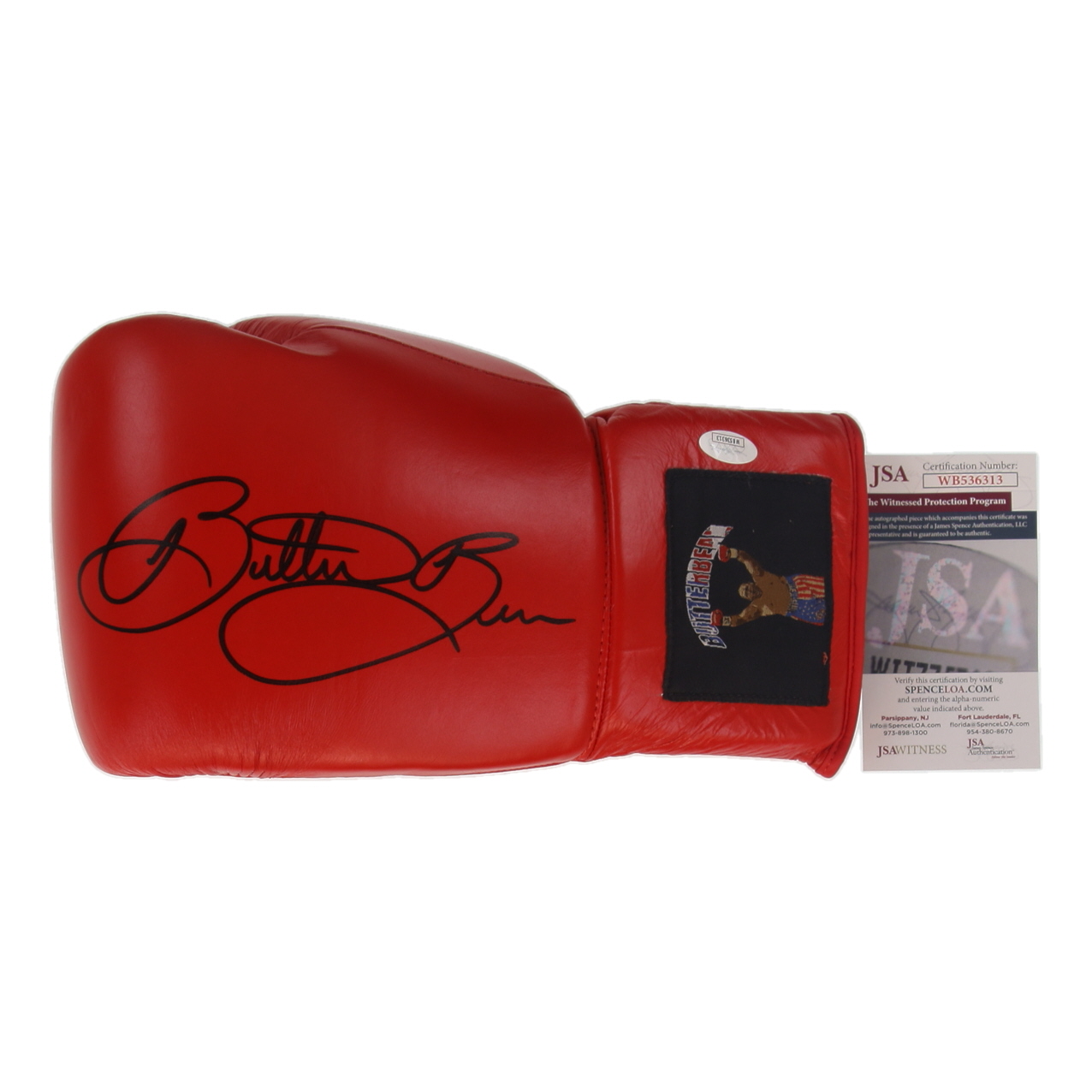 Eric 'Butterbean' Esch Signed Custom Boxing Glove (JSA) at PristineAuction.com Eric 'Butterbean' Esch Signed Custom Boxing Glove (JSA) at PristineAuction.com