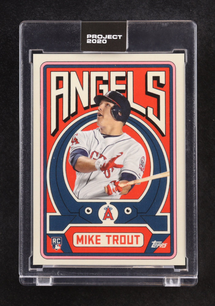 Mike Trout 2020 Topps Project 2020 #187 Grotesk