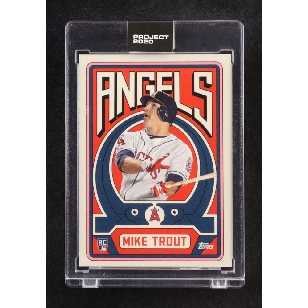 Mike Trout 2020 Topps Project 2020 #187 Grotesk at PristineAuction.com