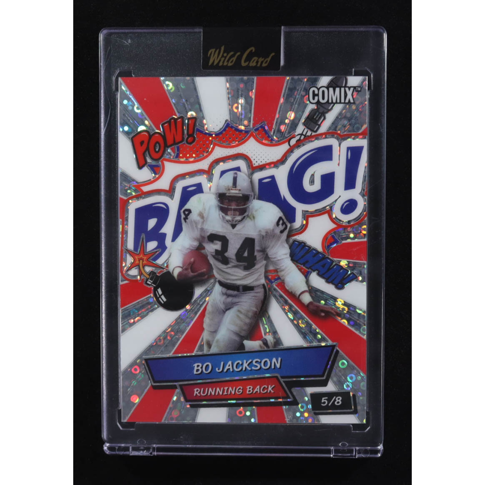 Bo Jackson 2025 Wild Card Alumination Comix BAANG! #ACBRB-BJ #5/8 at PristineAuction.com