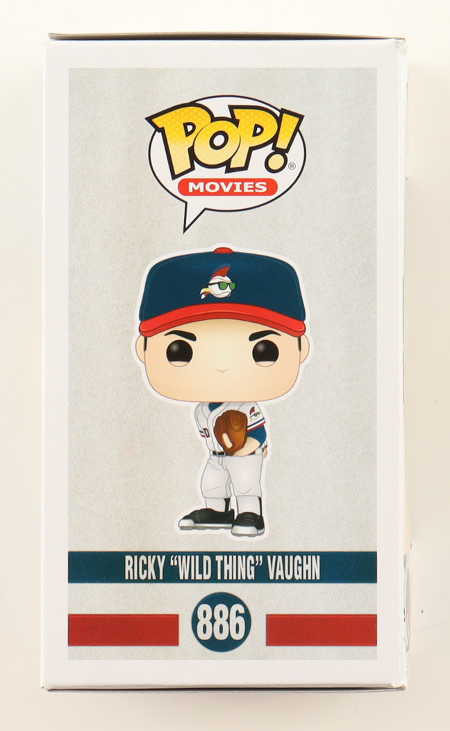 Charlie Sheen Signed "Major League" #886 Ricky 'Wild Thing' Vaughn Funko Pop! Vinyl Figure (PSA) at PristineAuction.com Charlie Sheen Signed "Major League" #886 Ricky 'Wild Thing' Vaughn Funko Pop! Vinyl Figure (PSA) at PristineAuction.com
