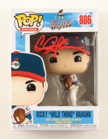 Charlie Sheen Signed "Major League" #886 Ricky 'Wild Thing' Vaughn Funko Pop! Vinyl Figure (PSA) at PristineAuction.com