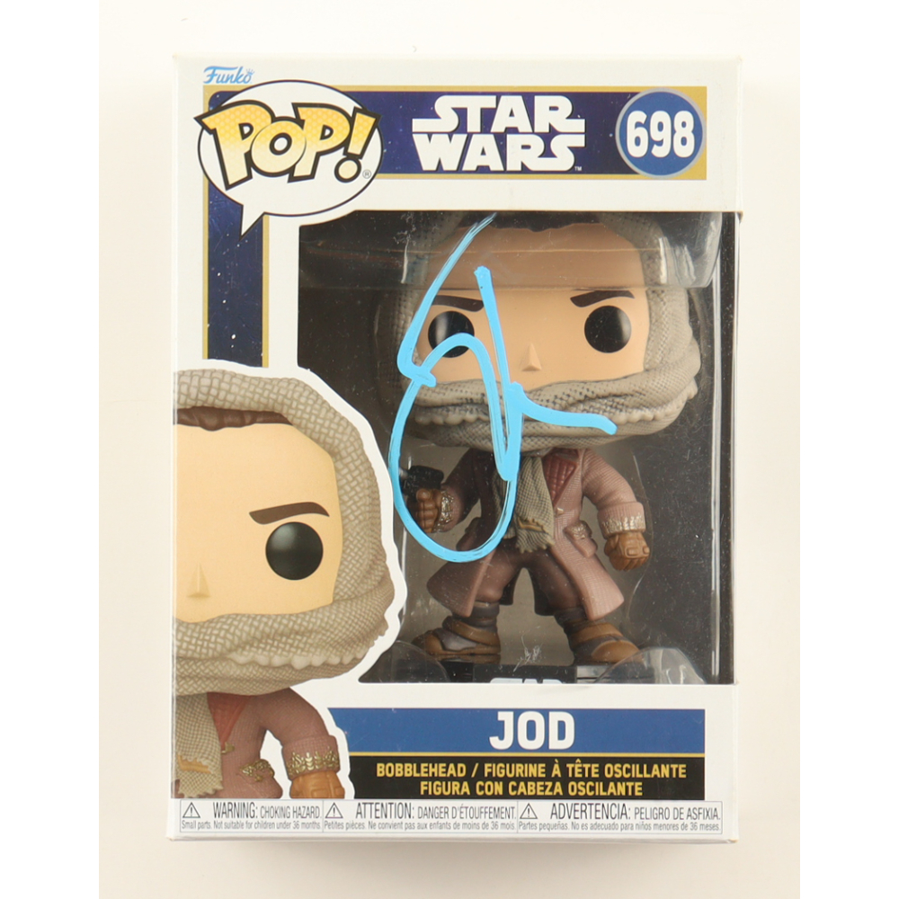 Jude Law Signed "Star Wars: Skeleton Crew" #698 Jod Funko Pop! Bobble-Head Vinyl Figure (AutographCOA) at PristineAuction.com