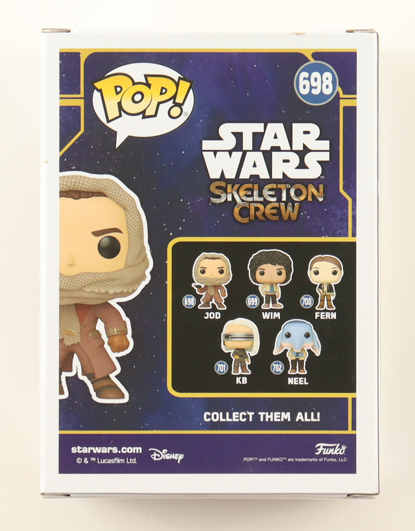 Jude Law Signed "Star Wars: Skeleton Crew" #698 Jod Funko Pop! Bobble-Head Vinyl Figure (AutographCOA) at PristineAuction.com Jude Law Signed "Star Wars: Skeleton Crew" #698 Jod Funko Pop! Bobble-Head Vinyl Figure (AutographCOA) at PristineAuction.com