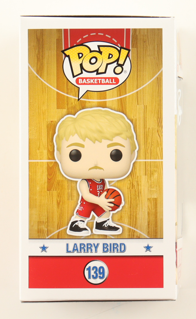 Larry Bird Signed "NBA All-Stars" #139 Funko Pop! Vinyl Figure (Bird & PSA) at PristineAuction.com Larry Bird Signed "NBA All-Stars" #139 Funko Pop! Vinyl Figure (Bird & PSA) at PristineAuction.com