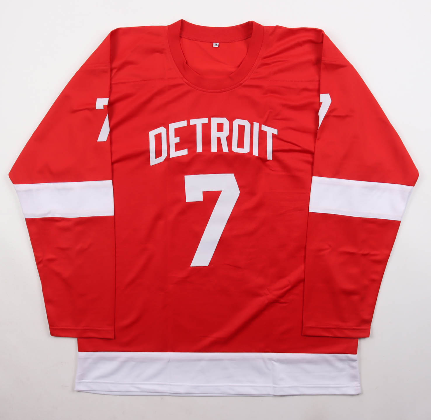 Norm Ullman Signed Jersey Inscribed "HOF - 1982" (Beckett) at PristineAuction.com Norm Ullman Signed Jersey Inscribed "HOF - 1982" (Beckett) at PristineAuction.com