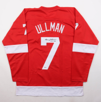 Norm Ullman Signed Jersey Inscribed "HOF - 1982" (Beckett) at PristineAuction.com