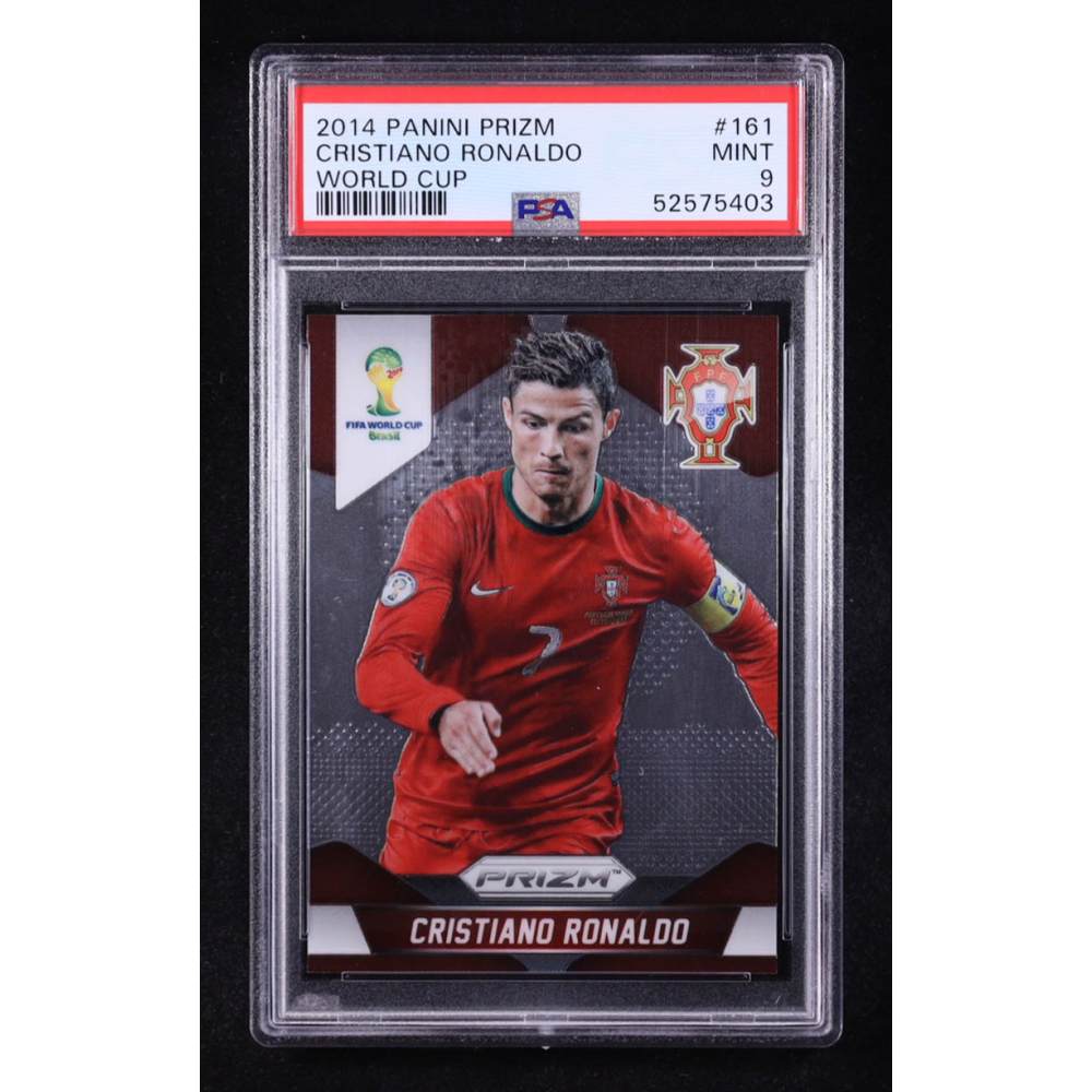 Cristiano Ronaldo 2014 Panini Prizm World Cup #161 (PSA 9) at PristineAuction.com