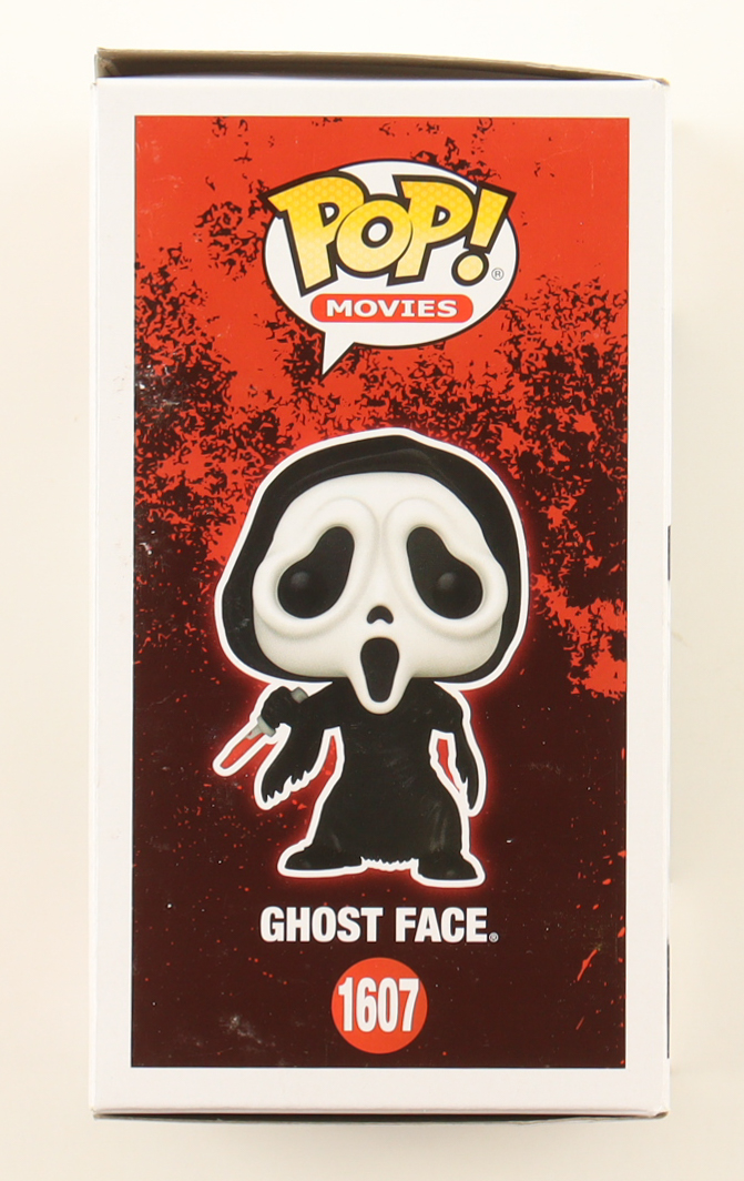 David Arquette Signed "Ghost Face" #1607 Ghost Face Funko Pop! Vinyl Figure (ACOA) at PristineAuction.com David Arquette Signed "Ghost Face" #1607 Ghost Face Funko Pop! Vinyl Figure (ACOA) at PristineAuction.com