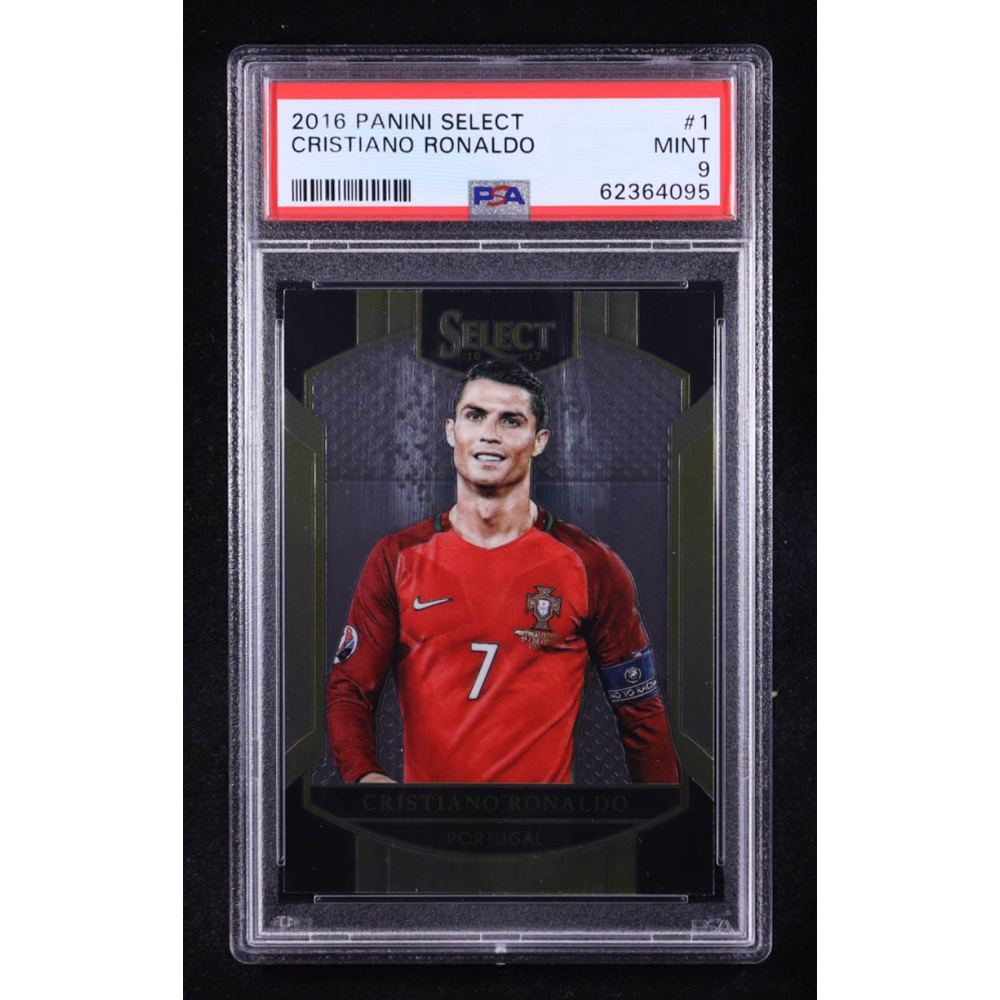 Cristiano Ronaldo 2016-17 Select #1 (PSA 9) at PristineAuction.com