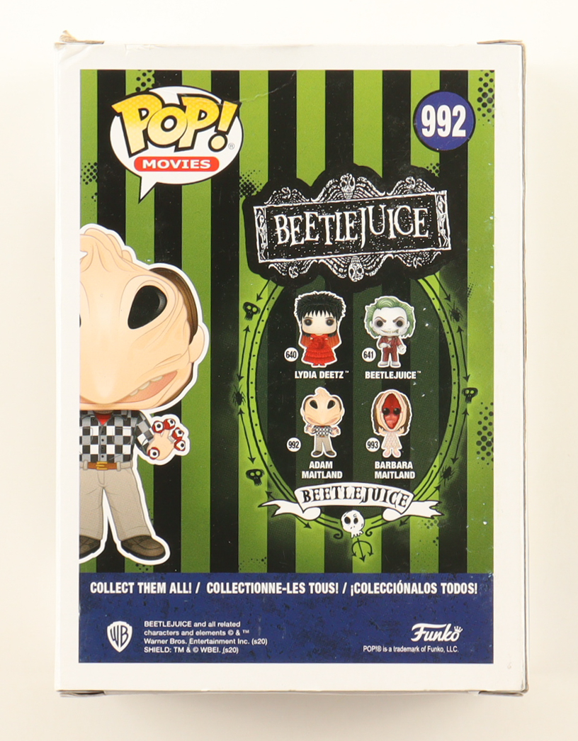 Alec Baldwin Signed "Beetlejuice" #992 Adam Maitland Funko Pop! Vinyl Figure (ACOA) at PristineAuction.com Alec Baldwin Signed "Beetlejuice" #992 Adam Maitland Funko Pop! Vinyl Figure (ACOA) at PristineAuction.com