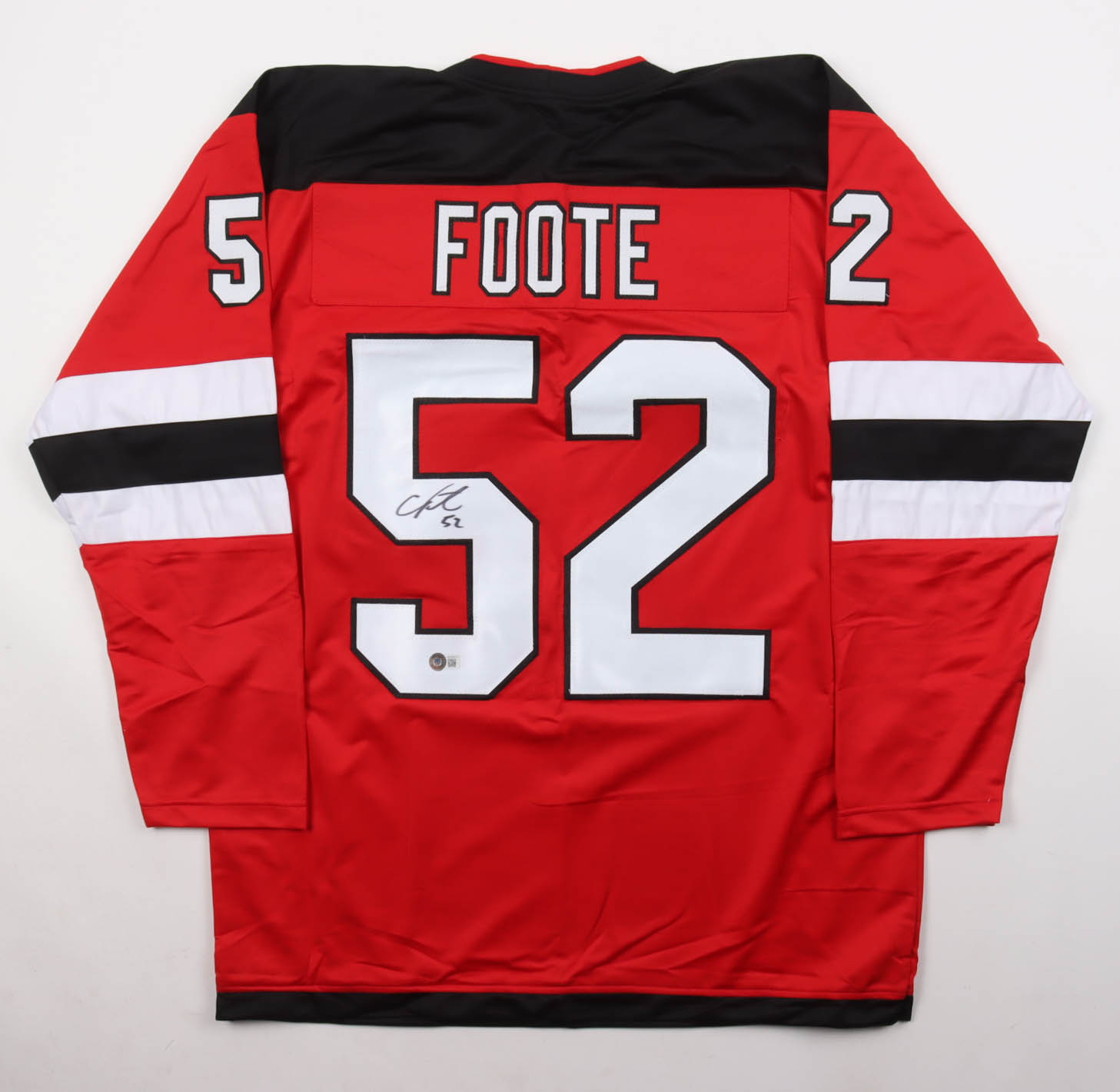 Cal Foote Signed Jersey (Beckett) at PristineAuction.com Cal Foote Signed Jersey (Beckett) at PristineAuction.com