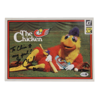 Ted Giannoulas Signed "San Diego Chicken" 8x10 Photo Inscribed "My Pal!" (JSA) at PristineAuction.com