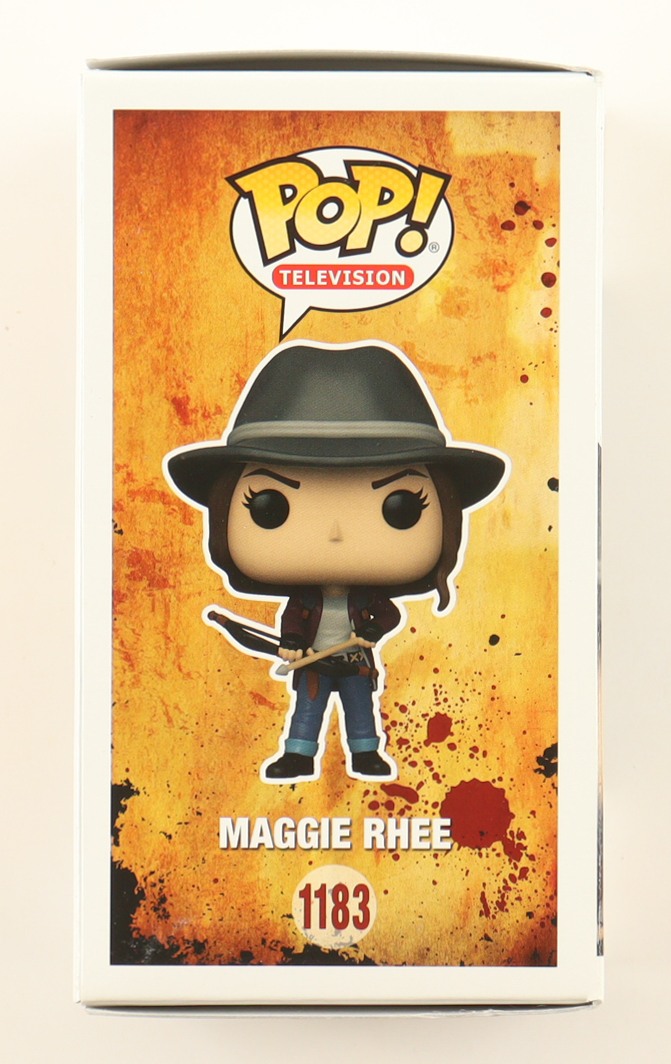 Lauren Cohan Signed "The Walking Dead" #1183 Maggie Rhee Funko Pop! Vinyl Figure (ACOA) at PristineAuction.com Lauren Cohan Signed "The Walking Dead" #1183 Maggie Rhee Funko Pop! Vinyl Figure (ACOA) at PristineAuction.com