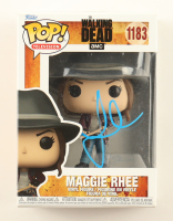 Lauren Cohan Signed "The Walking Dead" #1183 Maggie Rhee Funko Pop! Vinyl Figure (ACOA) at PristineAuction.com