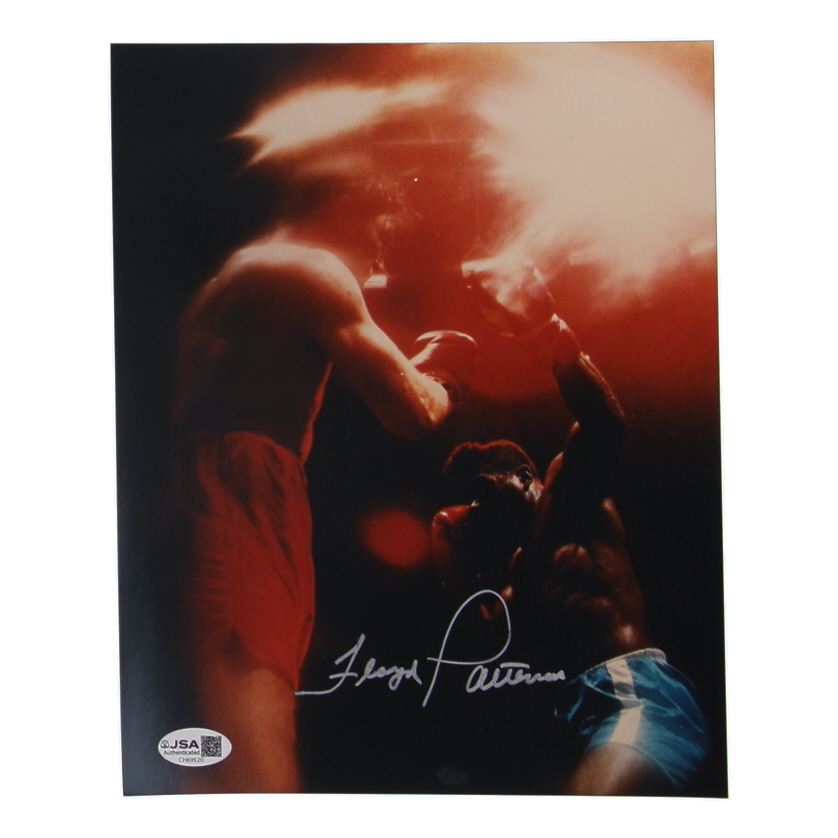 Floyd Patterson Signed 8x10 Photo (JSA) at PristineAuction.com Floyd Patterson Signed 8x10 Photo (JSA) at PristineAuction.com