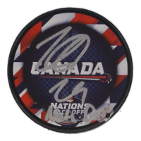 Nathan Mackinnon Signed 2025 Nations Face-Off Logo Hockey Puck Inscribed "Nate Dogg" (Fanatics) at PristineAuction.com