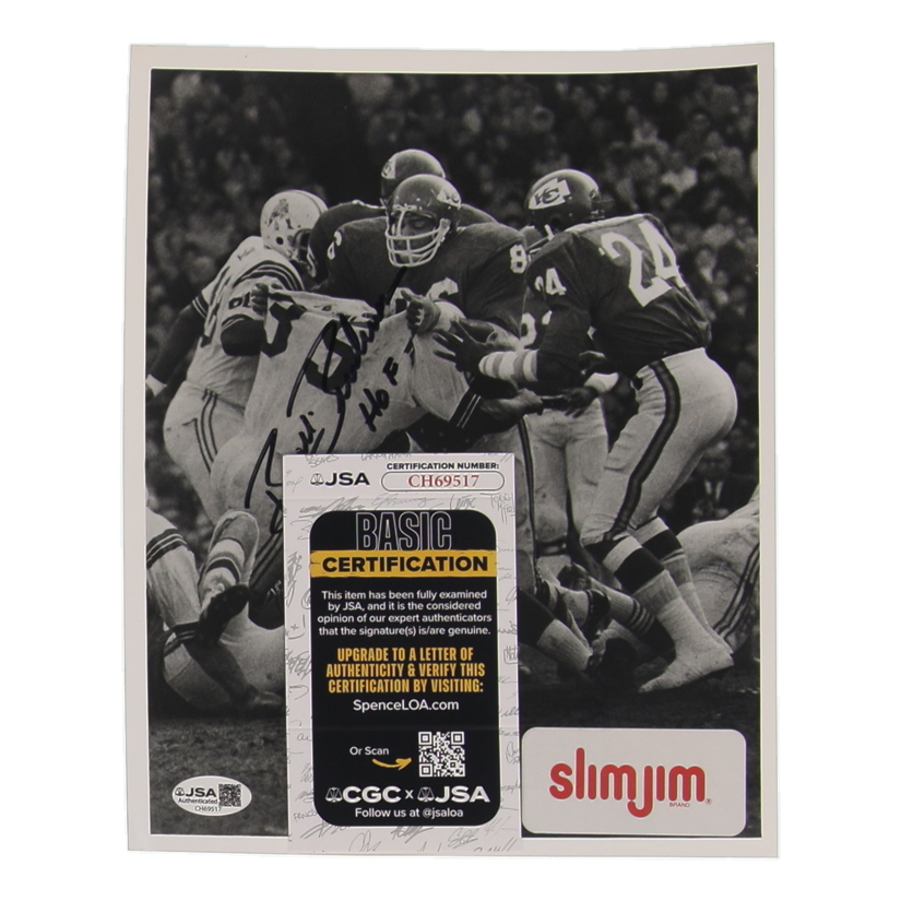 Buck Buchanan Signed Chiefs 8x10 Photo Inscribed "HOF" (JSA) at PristineAuction.com Buck Buchanan Signed Chiefs 8x10 Photo Inscribed "HOF" (JSA) at PristineAuction.com