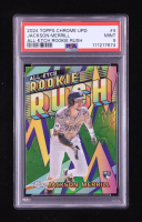 Jackson Merrill 2024 Topps Chrome Update All Etch Rookie Rush #CAERU4 RC (PSA 9) at PristineAuction.com