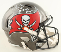 John Lynch Signed Buccaneers Full-Size Speed Helmet Inscribed "SB XXXVII Champs" (Beckett) at PristineAuction.com
