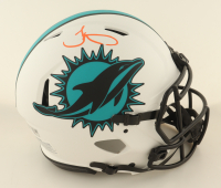 Tyreek Hill Signed Dolphins Full-Size Authentic On-Field Lunar Eclipse Alternate Speed Helmet (Fanatics & Beckett) at PristineAuction.com