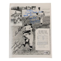 Andy Carey Signed "Don Larsen's 1st Perfect Game" 8x10 Photo Inscribed "Good Luck" & "A Great Sports Fan" (JSA) at PristineAuction.com