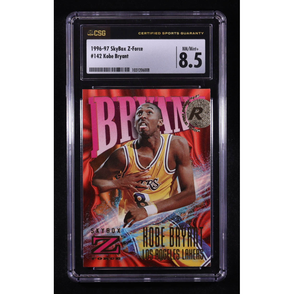 Kobe Bryant 1996-97 Z-Force #142 RC (CSG 8.5) at PristineAuction.com