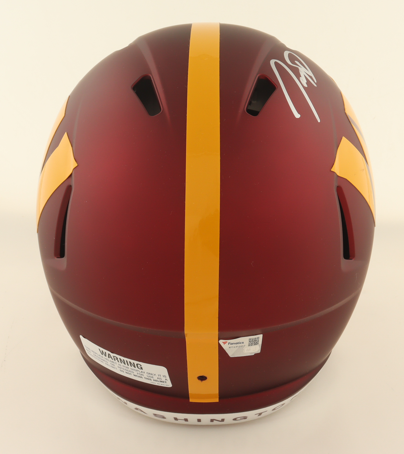 Jayden Daniels Signed Commanders Full-Size Speed Helmet (Fanatics) at PristineAuction.com Jayden Daniels Signed Commanders Full-Size Speed Helmet (Fanatics) at PristineAuction.com