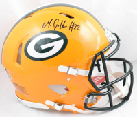 Matthew Golden Signed Packers Full-Size Authentic On-Field Speed Helmet (Beckett) at PristineAuction.com