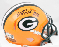 Matthew Golden Signed Packers Speed Mini Helmet (Beckett) at PristineAuction.com