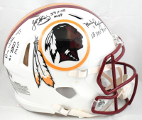 John Riggins, Doug Williams & Mark Rypien Signed Redskins Full-Size Authentic On-Field Alternate Speed Helmet with Super Bowl MVP Inscriptions (Beckett) at PristineAuction.com