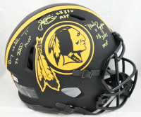 John Riggins, Doug Williams & Mark Rypien Signed Redskins Full-Size Authentic On-Field Eclipse Alternate Speed Helmet with Super Bowl MVP Inscriptions (Beckett) at PristineAuction.com