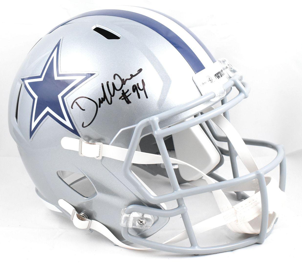 DeMarcus Ware Signed Cowboys Full-Size Speed Helmet (Beckett) at PristineAuction.com DeMarcus Ware Signed Cowboys Full-Size Speed Helmet (Beckett) at PristineAuction.com