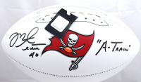 Mike Alstott Signed Buccaneers Logo Football Inscribed "A-Train" (Beckett) at PristineAuction.com