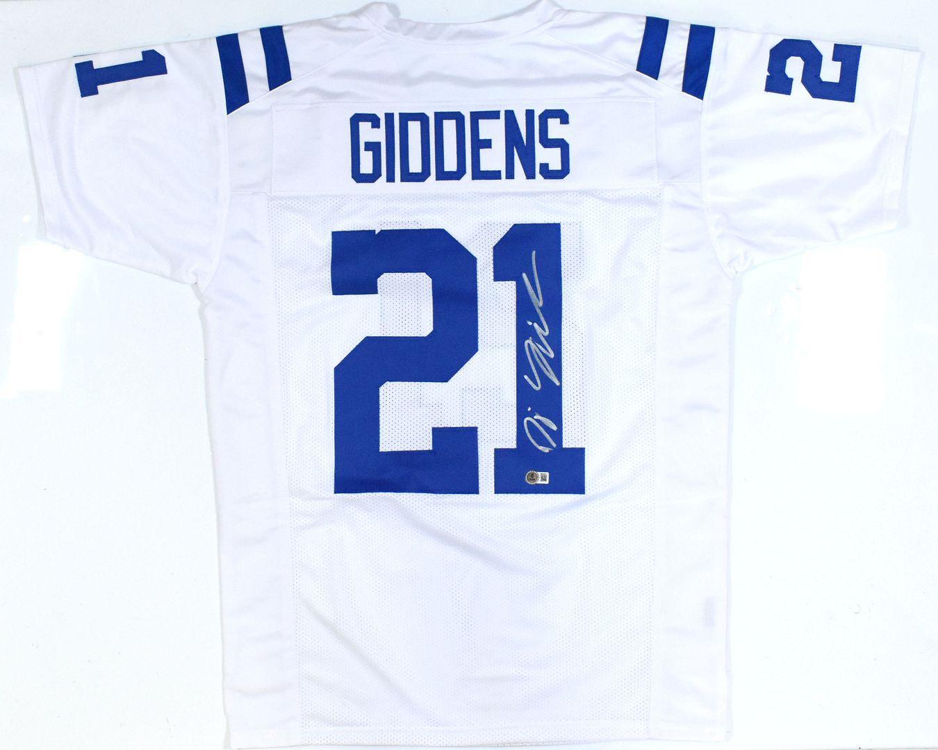 DJ Giddens Signed Jersey (Beckett) at PristineAuction.com DJ Giddens Signed Jersey (Beckett) at PristineAuction.com