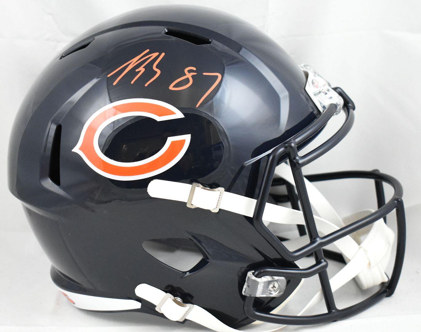 Luther Burden III Signed Bears Full-Size Speed Helmet (Beckett) at PristineAuction.com Luther Burden III Signed Bears Full-Size Speed Helmet (Beckett) at PristineAuction.com