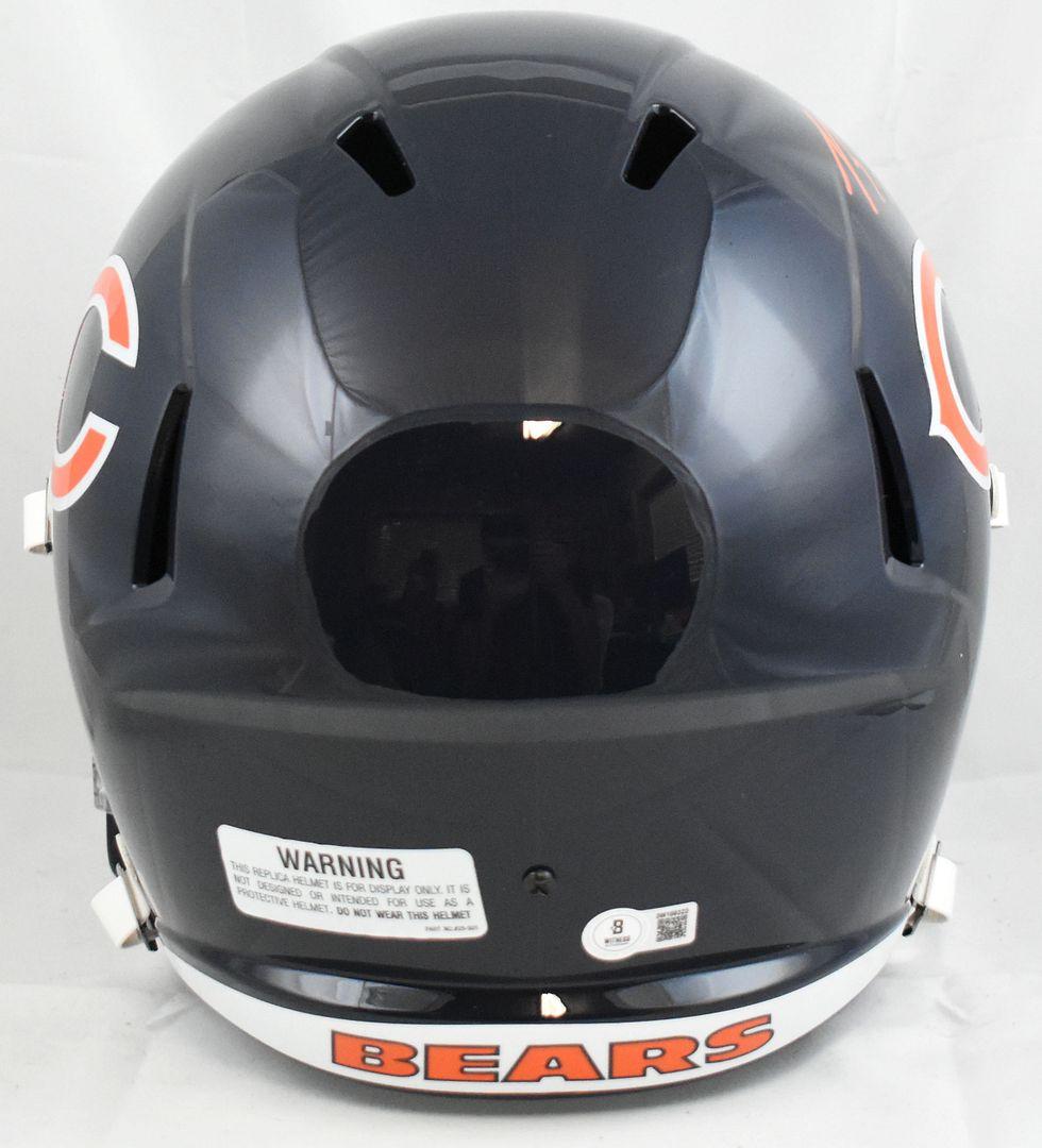 Luther Burden III Signed Bears Full-Size Speed Helmet (Beckett) at PristineAuction.com Luther Burden III Signed Bears Full-Size Speed Helmet (Beckett) at PristineAuction.com