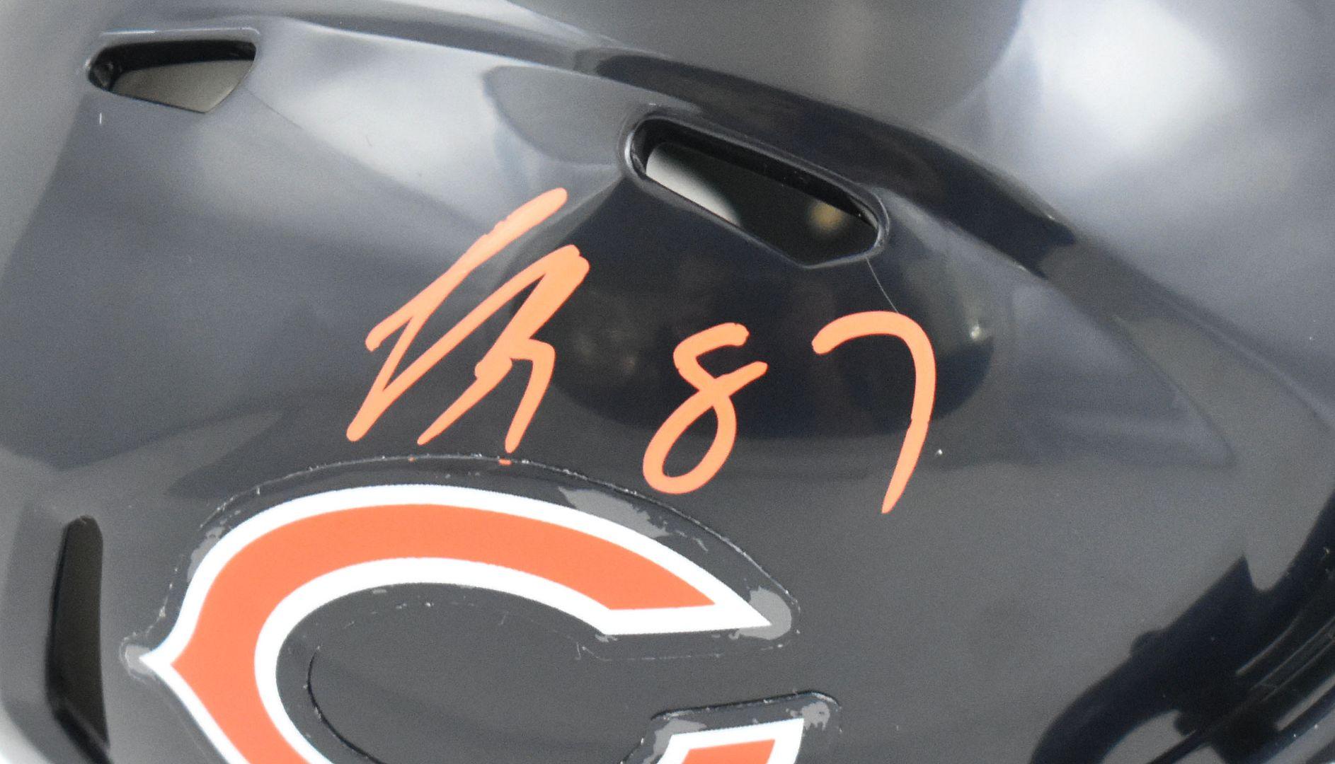 Luther Burden III Signed Bears Speed Mini Helmet (Beckett) at PristineAuction.com Luther Burden III Signed Bears Speed Mini Helmet (Beckett) at PristineAuction.com