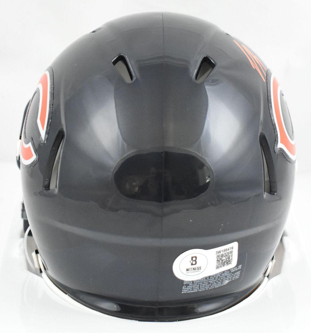 Luther Burden III Signed Bears Speed Mini Helmet (Beckett) at PristineAuction.com Luther Burden III Signed Bears Speed Mini Helmet (Beckett) at PristineAuction.com