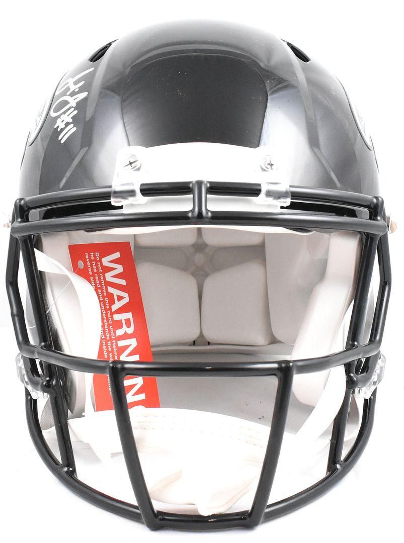 Julio Jones Signed Falcons Full-Size Authentic On-Field Speed Helmet (Beckett) at PristineAuction.com Julio Jones Signed Falcons Full-Size Authentic On-Field Speed Helmet (Beckett) at PristineAuction.com