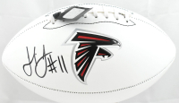 Julio Jones Signed Falcons Logo Football (Beckett) at PristineAuction.com